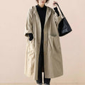 One Size Fits All Oversized Water Resistant Windbreaker Jacket