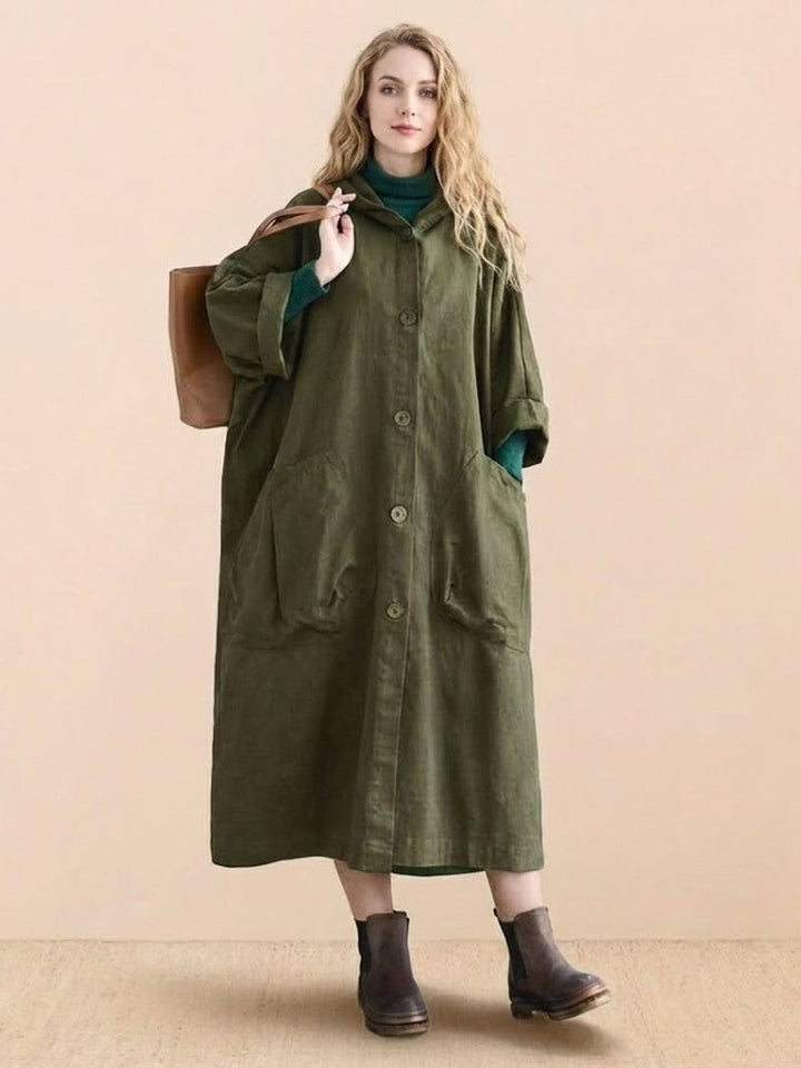 One Size Fits All Oversized Water Resistant Windbreaker Jacket