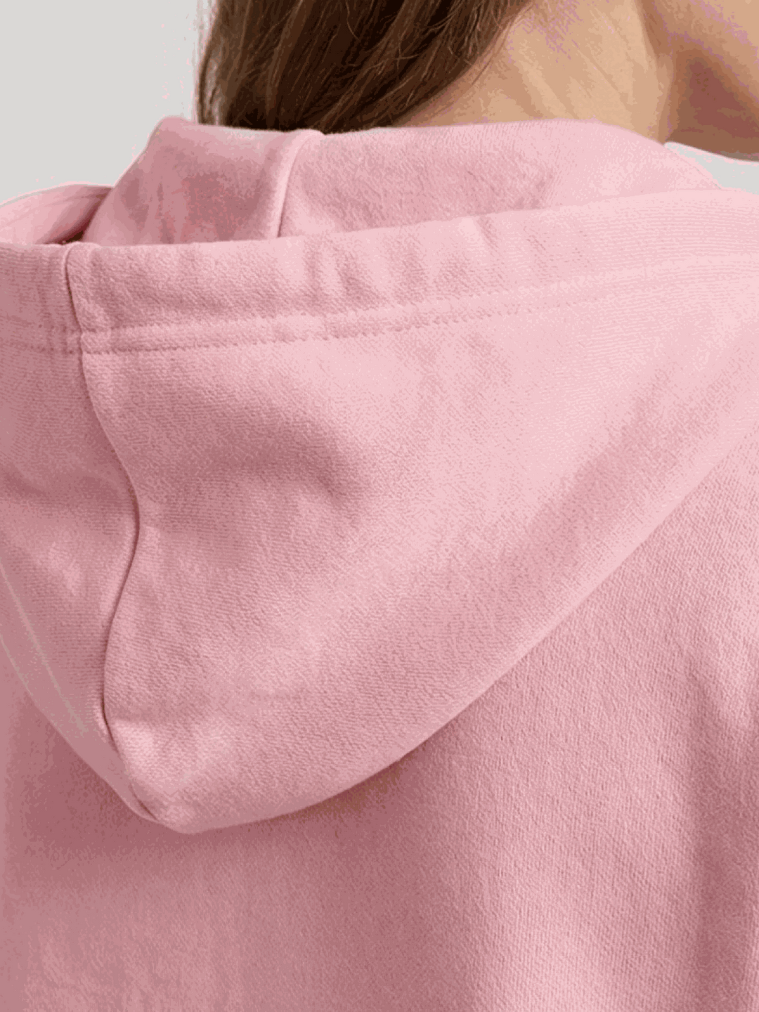 Oversized Long Zip Sweatshirt Hoodie