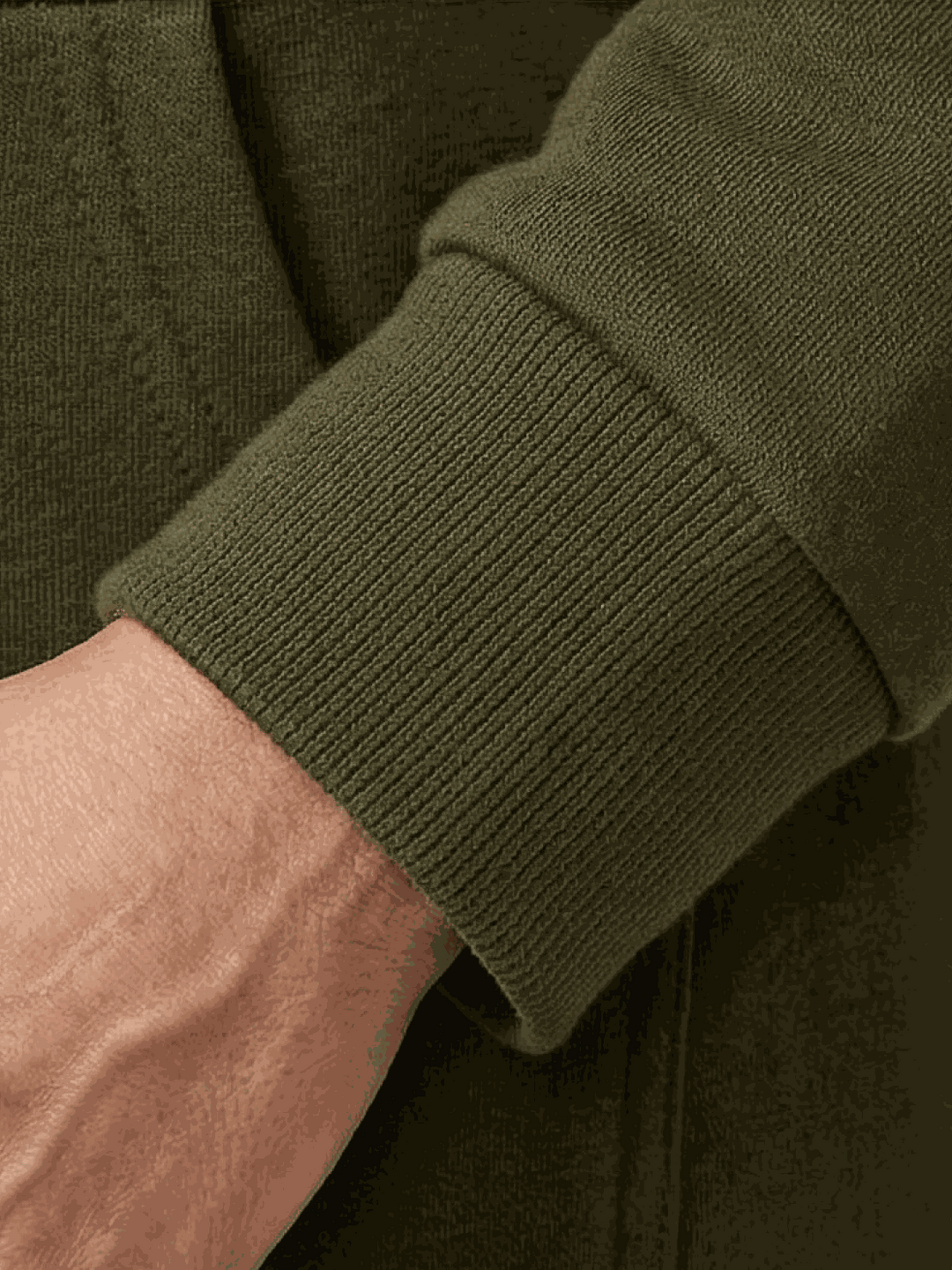 Oversized Long Zip Sweatshirt Hoodie