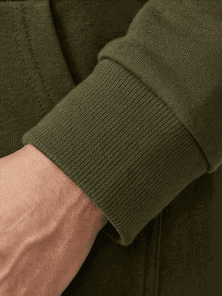 Oversized Long Zip Sweatshirt Hoodie