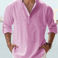 Breathable Button-Up Shirt
