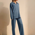 Plush & Preppy Camel Two-Piece Set