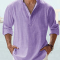 Breathable Button-Up Shirt