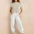 Relaxed Knit Two-Piece Set