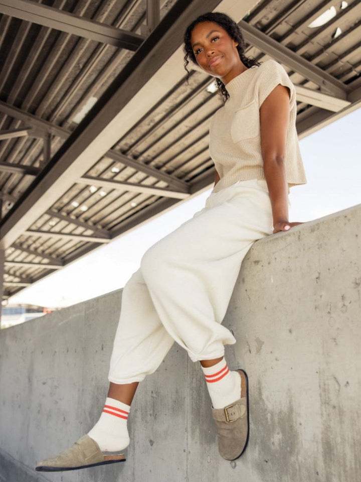 Relaxed Knit Two-Piece Set