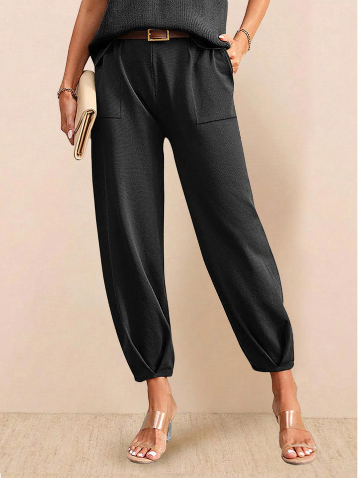 Relaxed Knit Two-Piece Set
