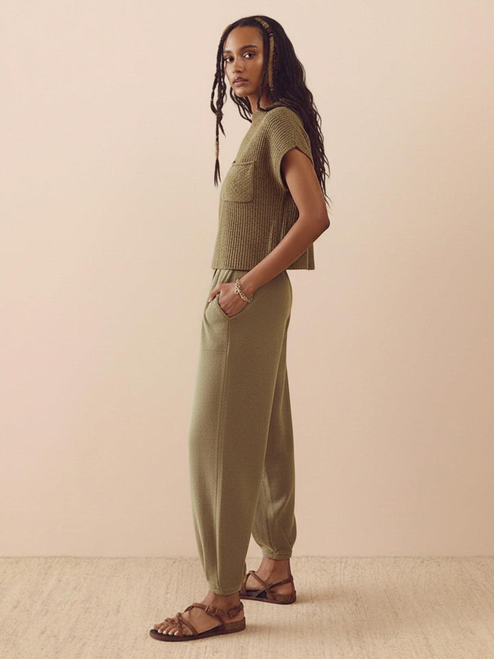 Relaxed Knit Two-Piece Set