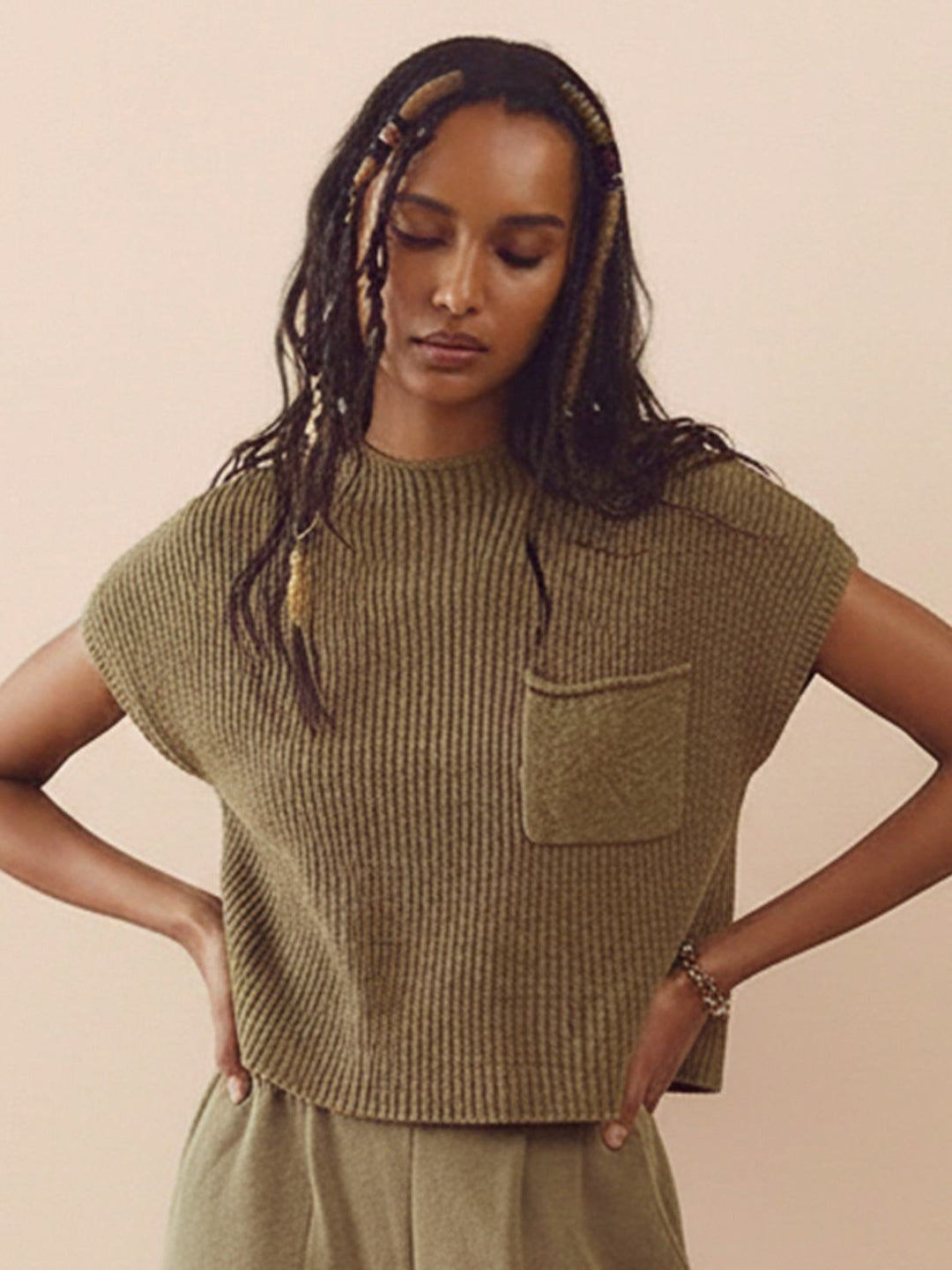 Relaxed Knit Two-Piece Set