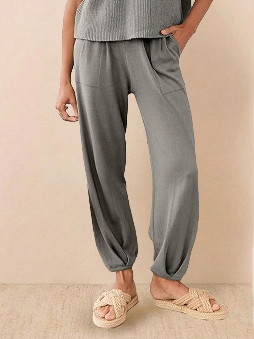Relaxed Knit Two-Piece Set
