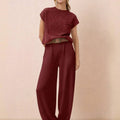 Relaxed Knit Two-Piece Set