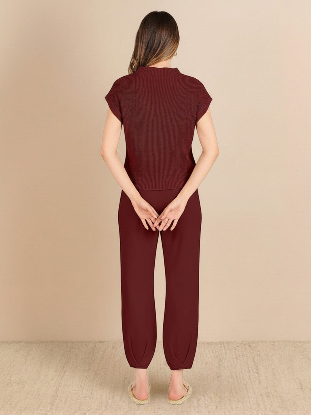 Relaxed Knit Two-Piece Set