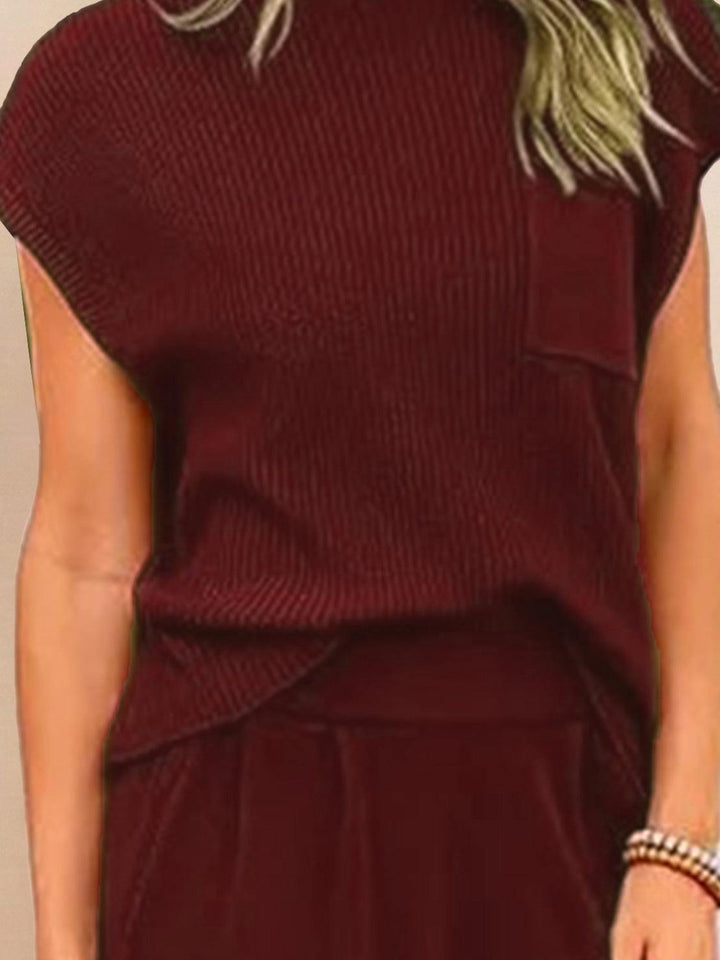 Relaxed Knit Two-Piece Set
