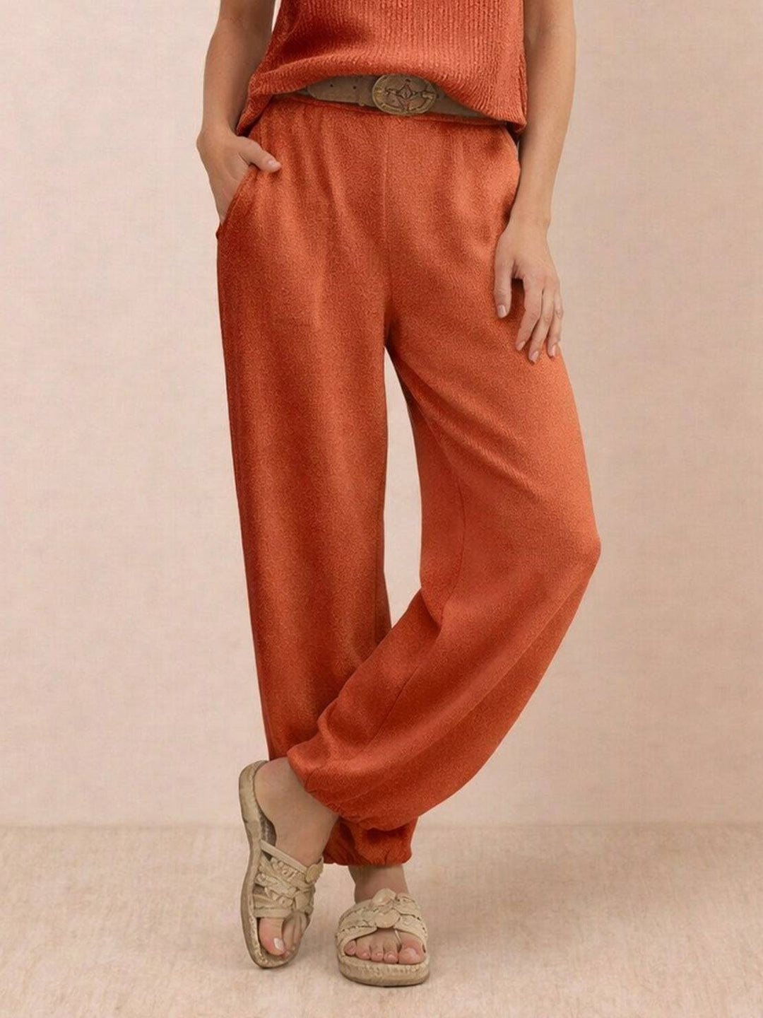 Relaxed Knit Two-Piece Set