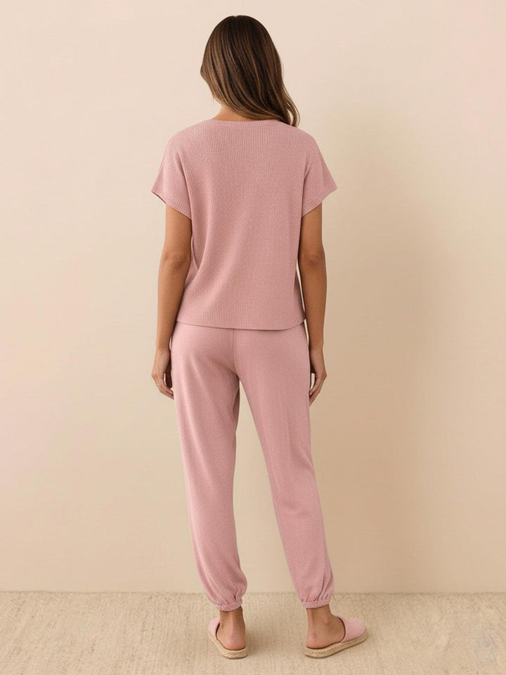 Relaxed Knit Two-Piece Set