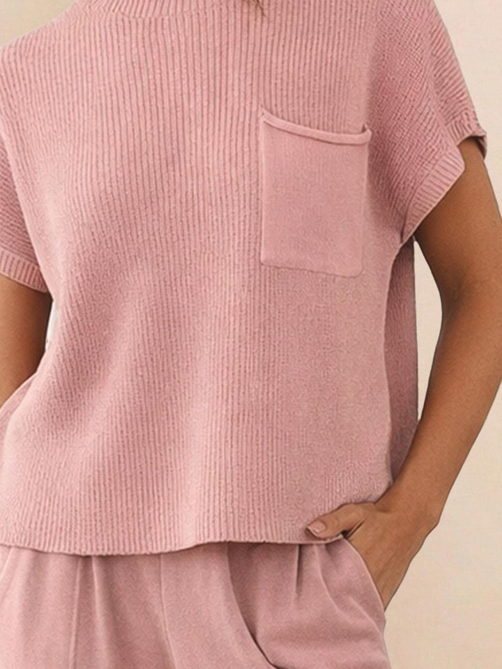 Relaxed Knit Two-Piece Set