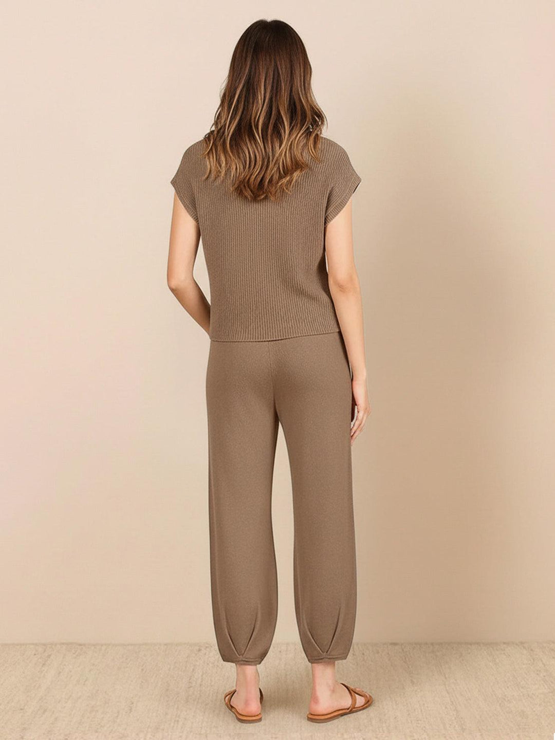 Relaxed Knit Two-Piece Set