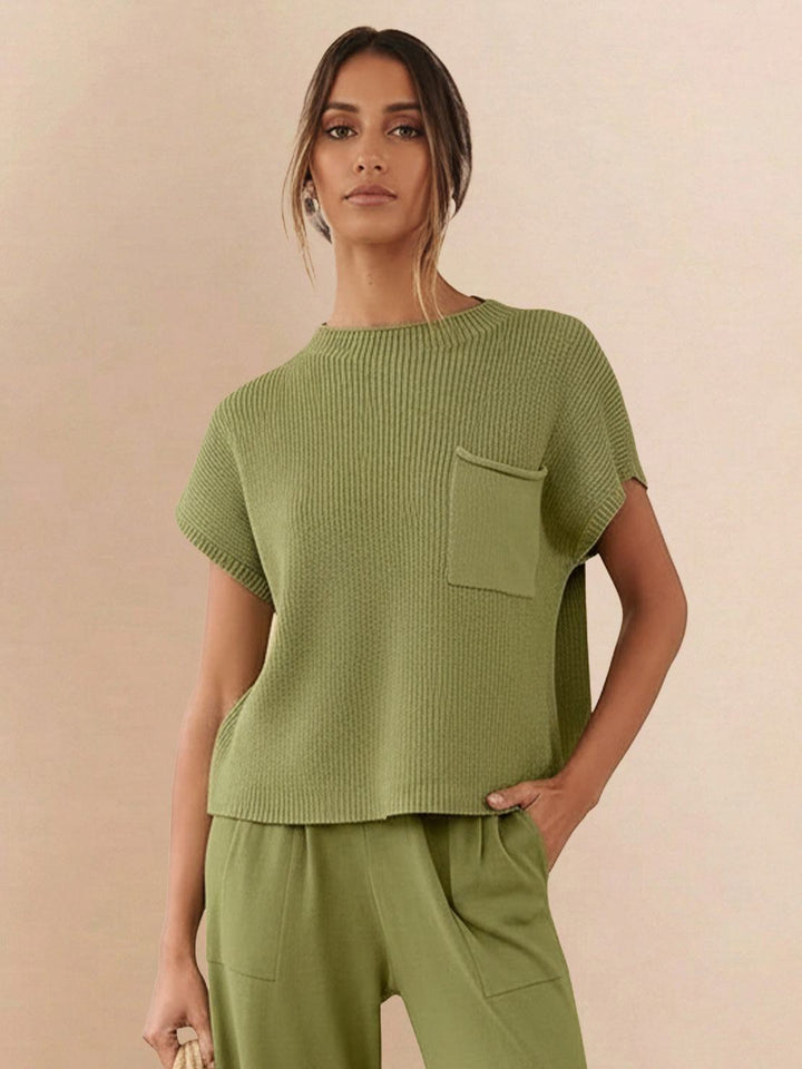 Relaxed Knit Two-Piece Set