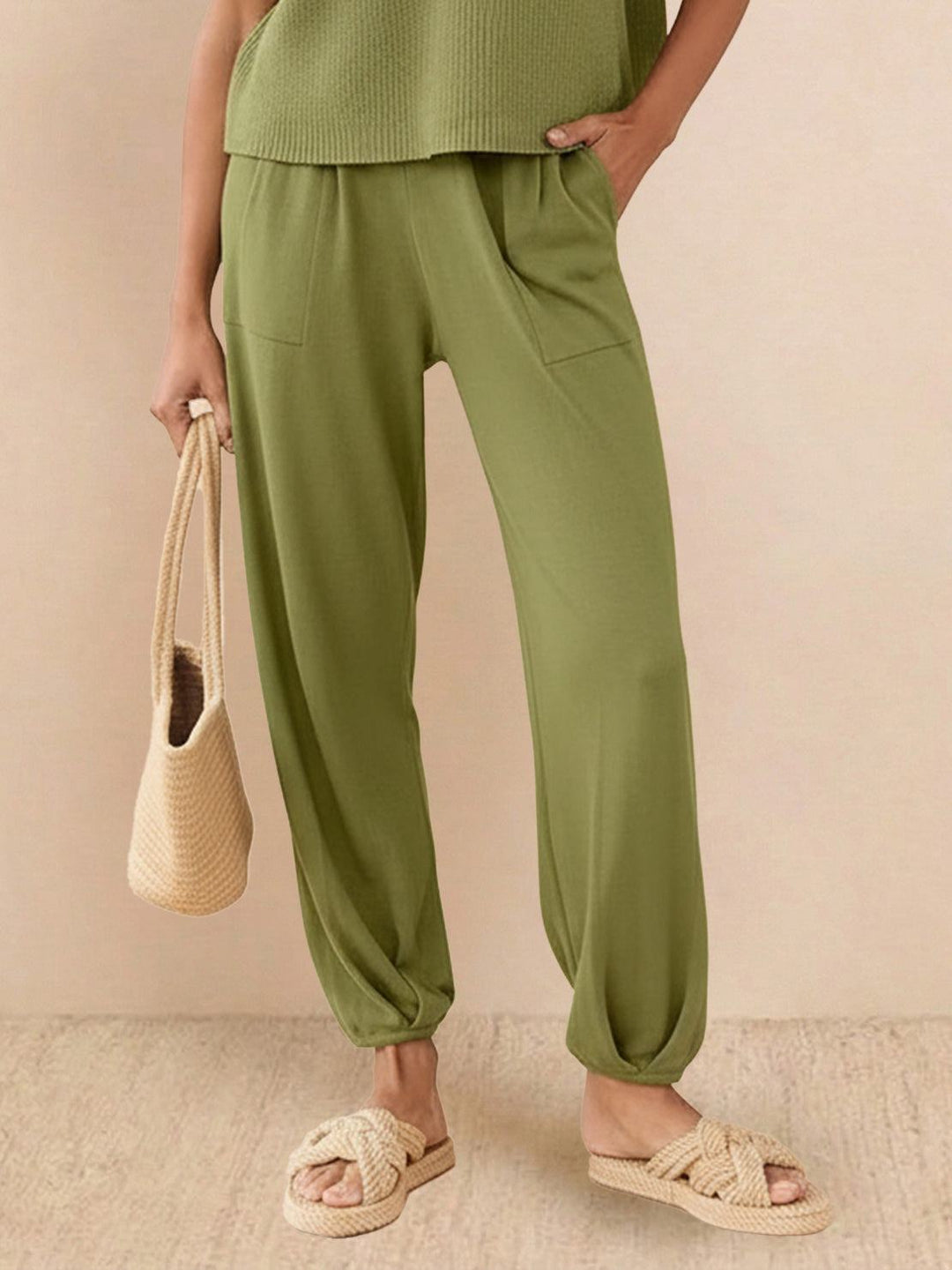 Relaxed Knit Two-Piece Set