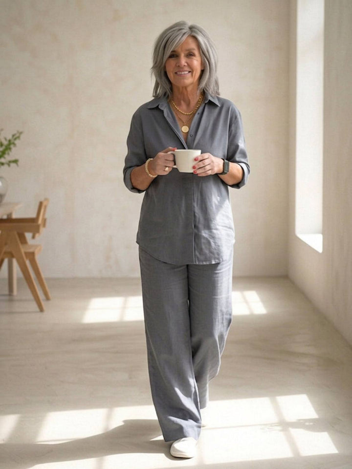 The Relaxed Shirt & Trousers Two-Piece Set