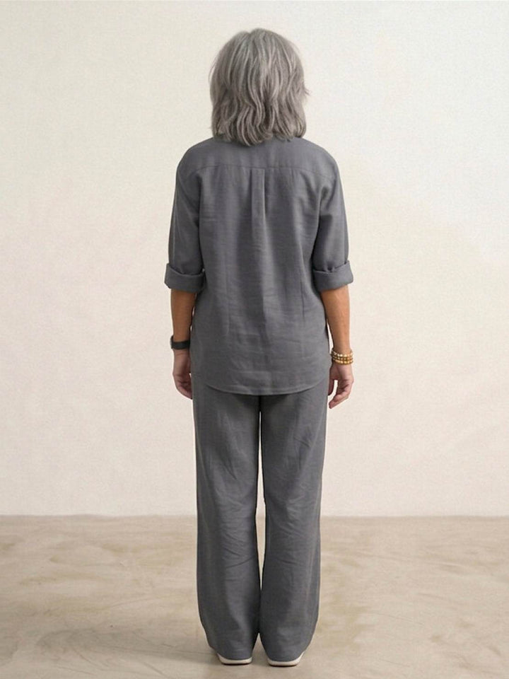 The Relaxed Shirt & Trousers Two-Piece Set