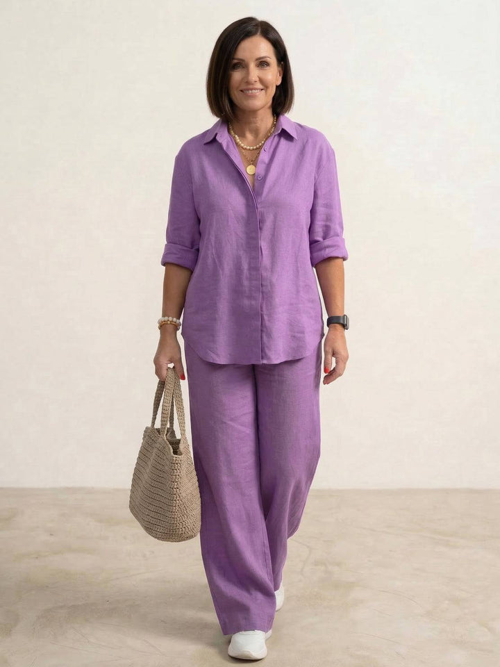 The Relaxed Shirt & Trousers Two-Piece Set