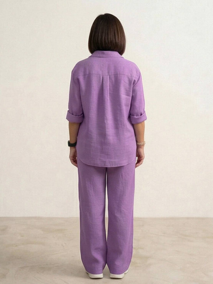 The Relaxed Shirt & Trousers Two-Piece Set