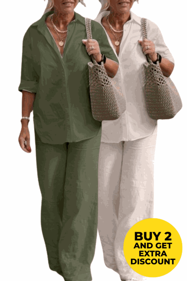 The Relaxed Shirt & Trousers Two-Piece Set