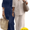 The Relaxed Shirt & Trousers Two-Piece Set