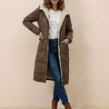Sherpa-Lined Hooded Teddy Coat