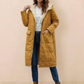 Sherpa-Lined Hooded Teddy Coat