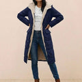 Sherpa-Lined Hooded Teddy Coat
