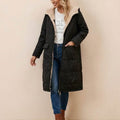 Sherpa-Lined Hooded Teddy Coat