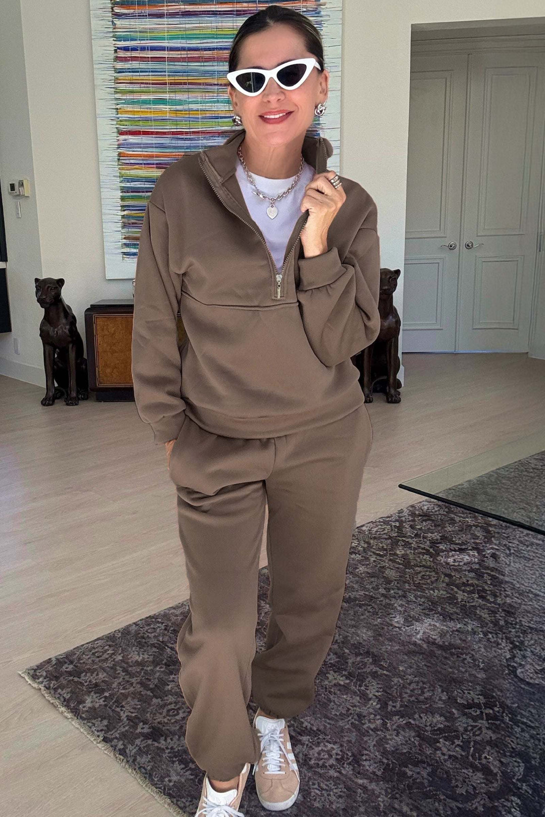 The Essential Edit: Cotton Blend Tracksuit