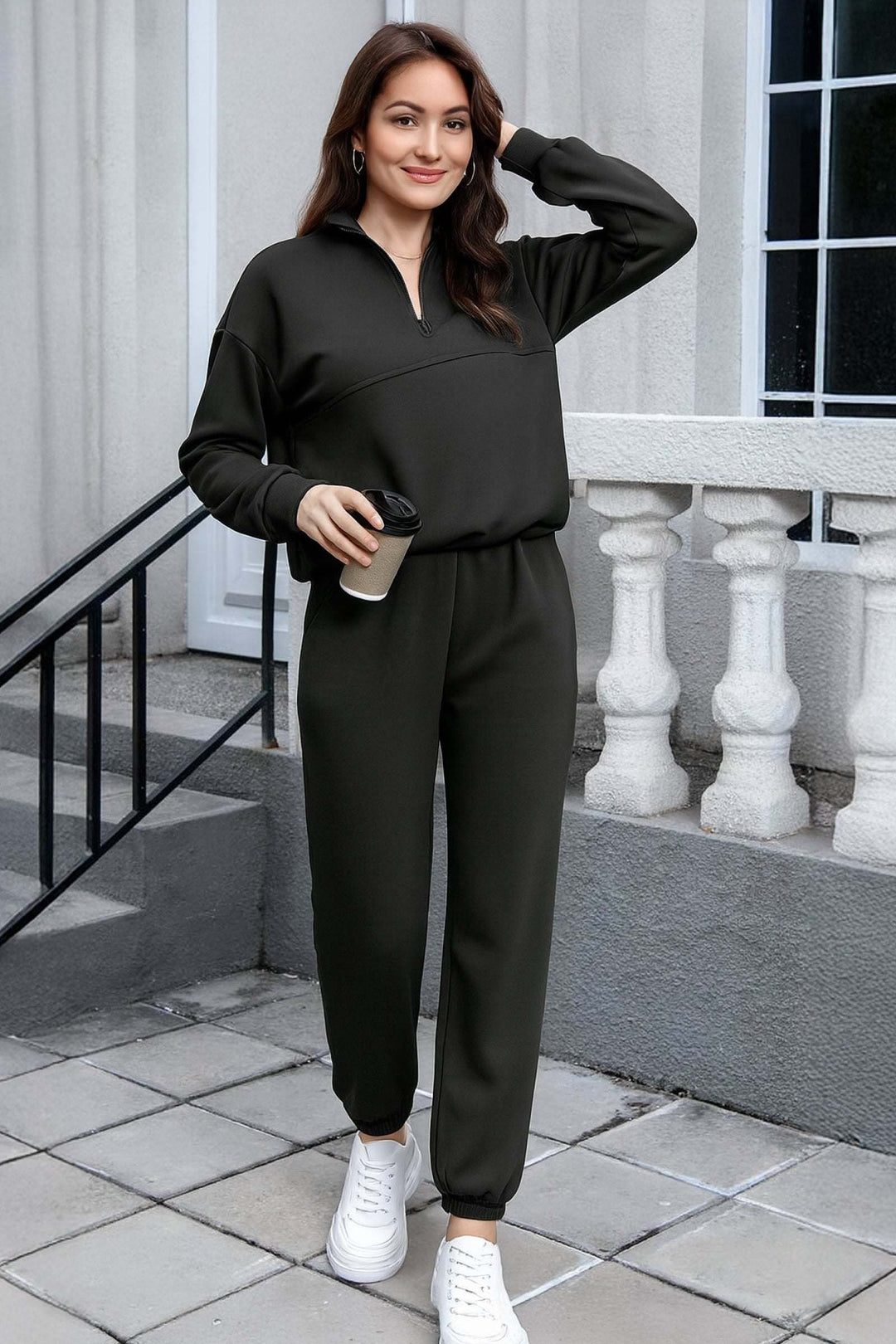 The Essential Edit: Cotton Blend Tracksuit