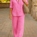 The Relaxed Shirt & Trousers Two-Piece Set