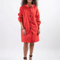 Water Resistant Oversized Hooded Windbreaker Rain Jacket