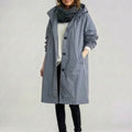 Water Resistant Oversized Hooded Windbreaker Rain Jacket